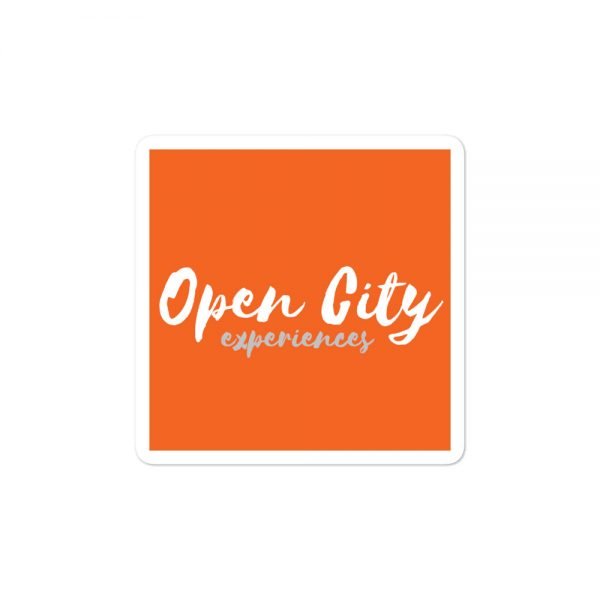 Open City sticker